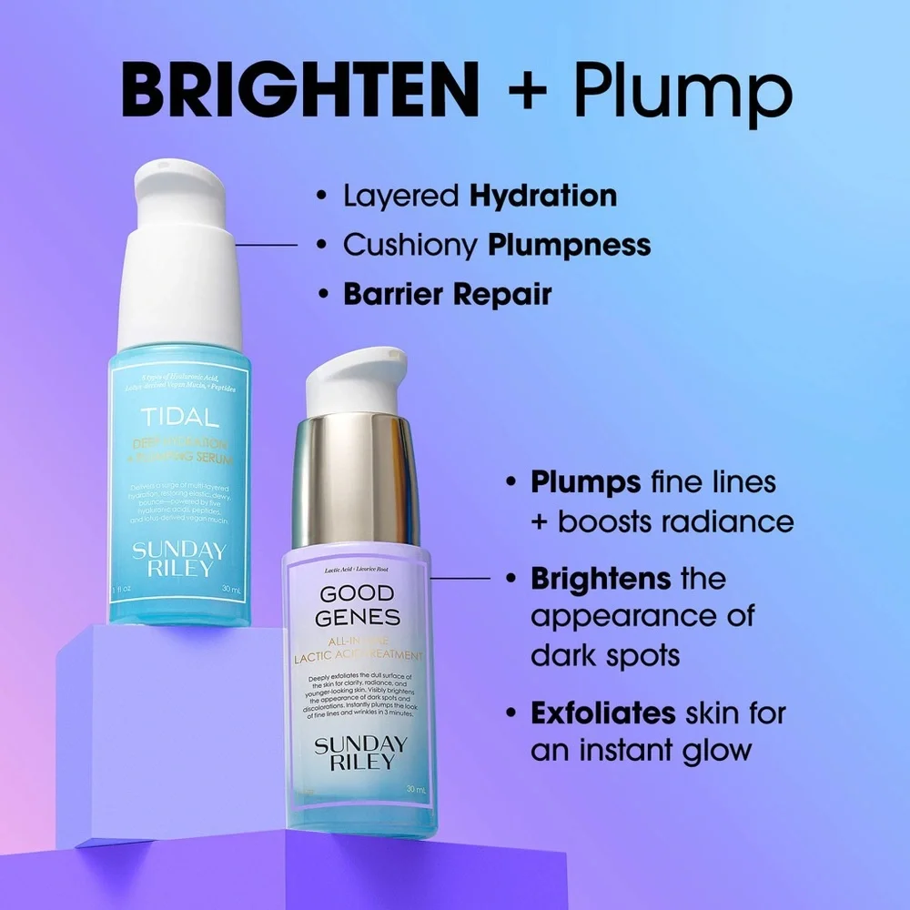 New Sunday Riley Deep Dive Hydration + Plumping Set - Limited Edition - Picture 3 of 8